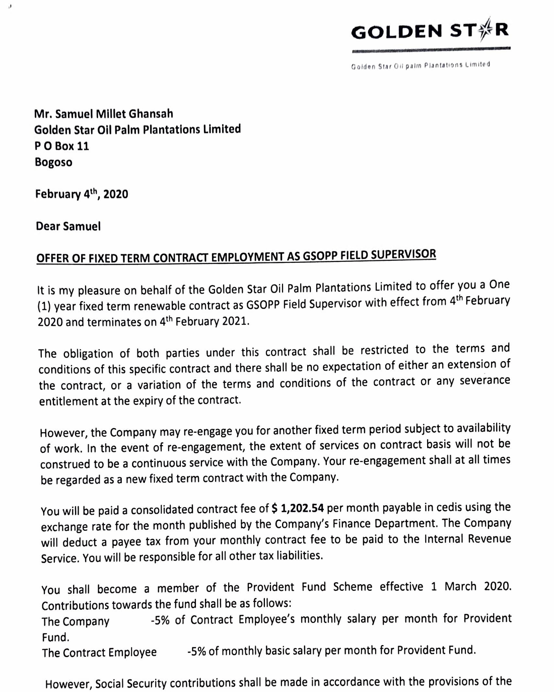 Golden Star Resources