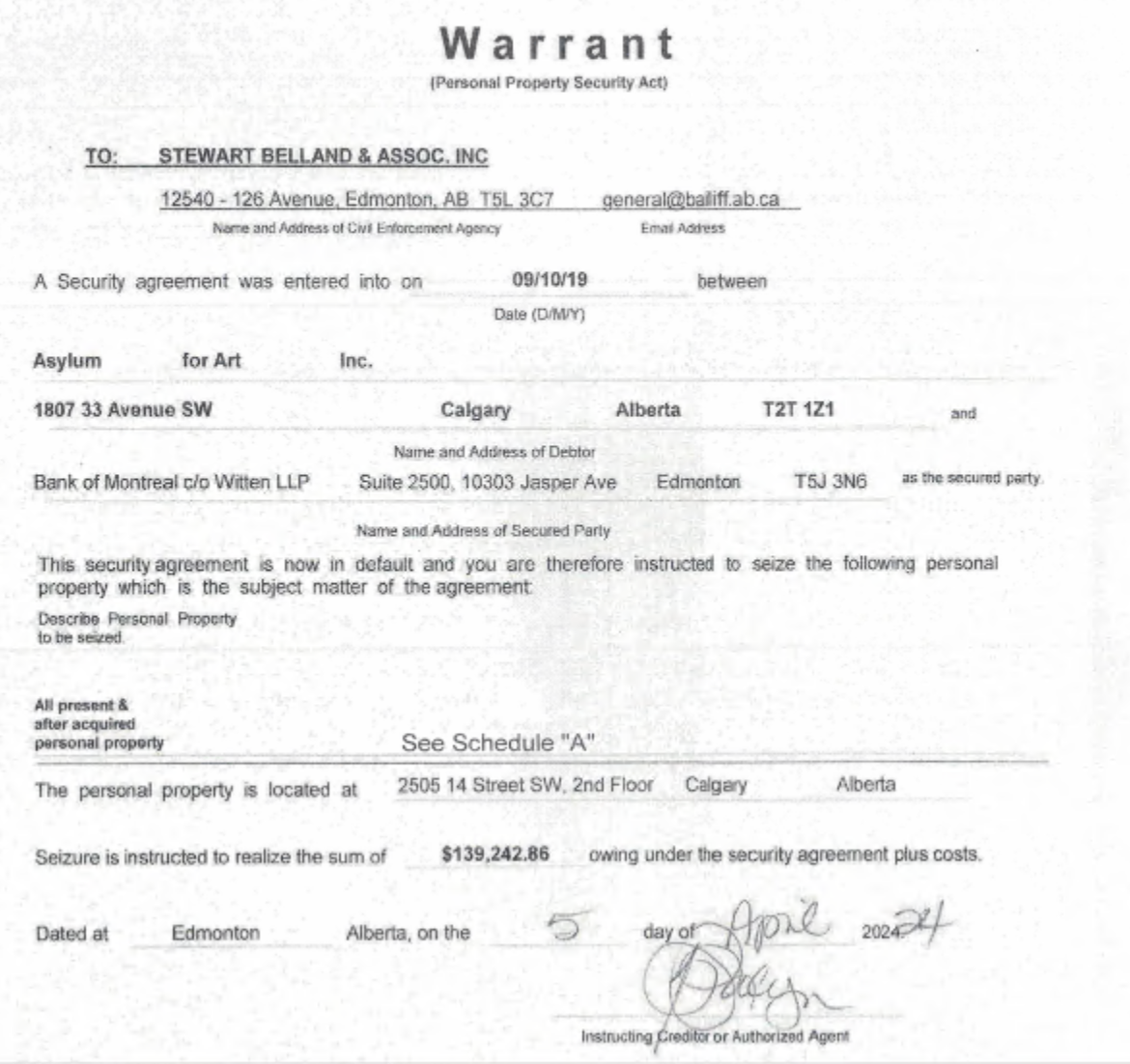 Stewart Belland & Associates Inc.